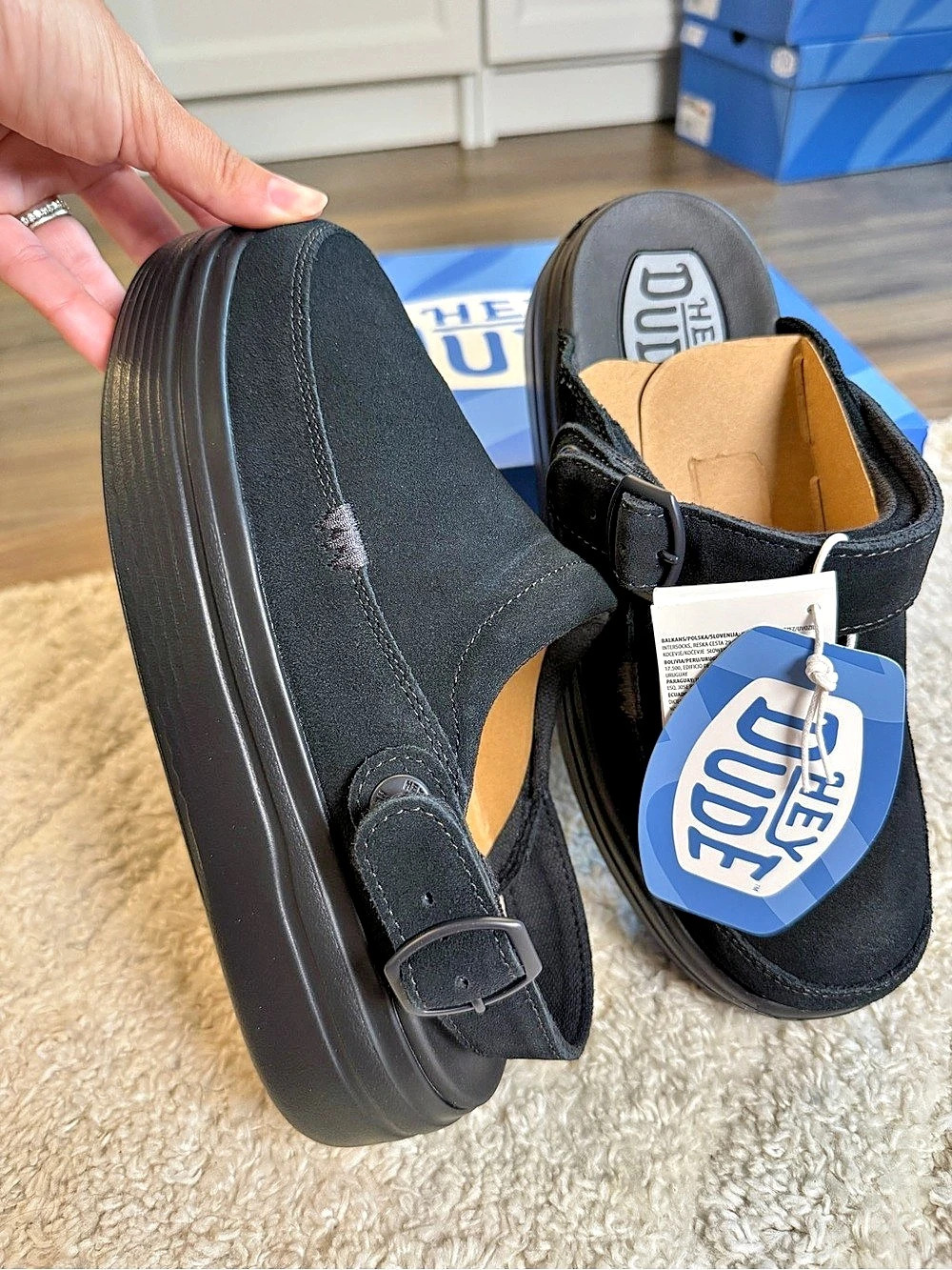 The Dude Austin Lift Clog Black Clogs US 8 NWT